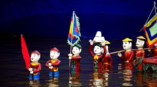 Vietnam water puppetry enchants Austrians, Slovaks